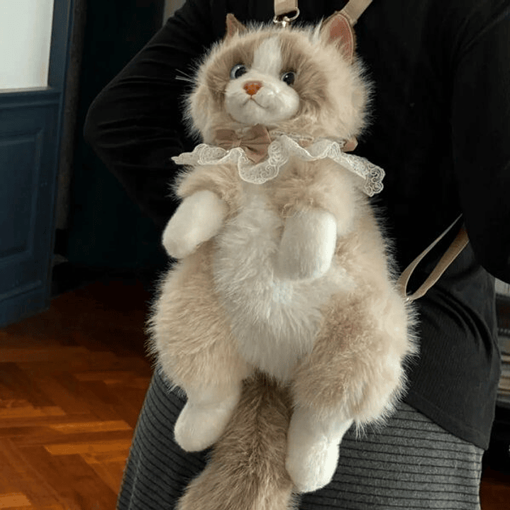 Mochila Gato realista 2