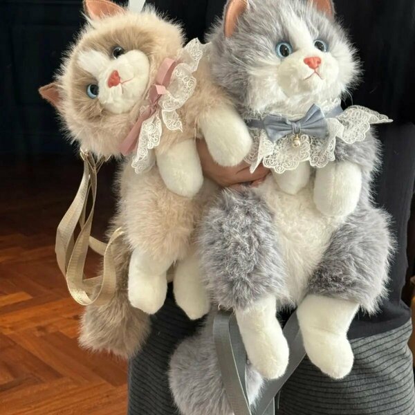 Mochila Gato realista