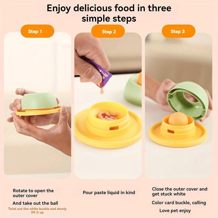 Comedero Interactivo para Gatos 14