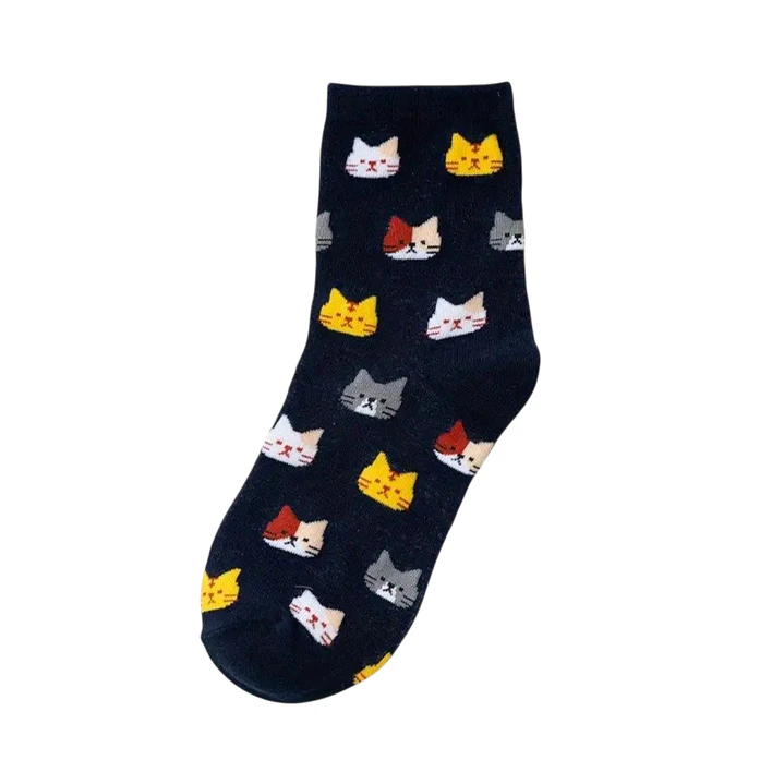 Calcetines Caritas de Gato  10