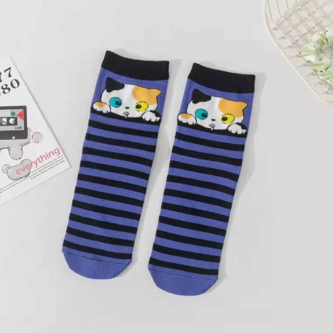 Calcetines Gatos Divertidos 6