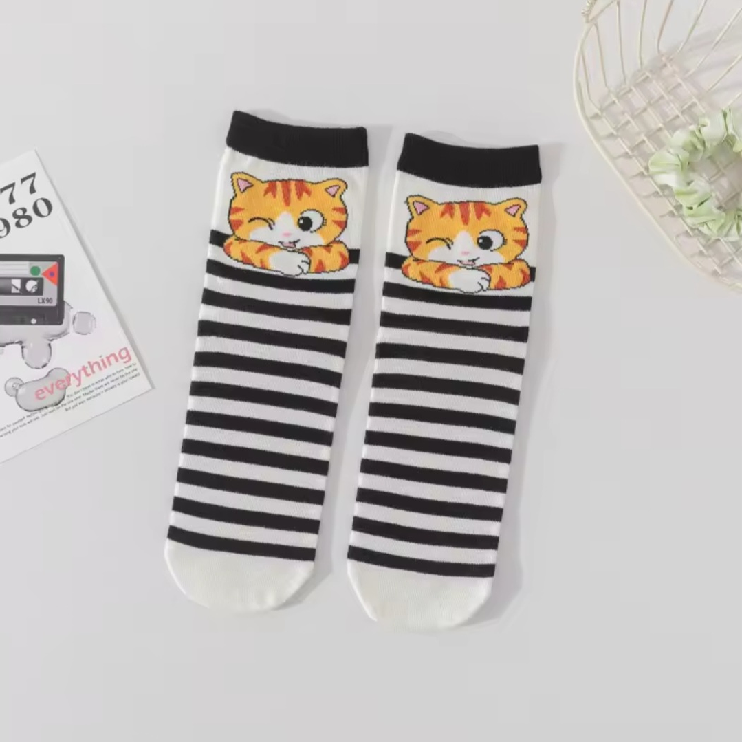 Calcetines Gatos Divertidos 7