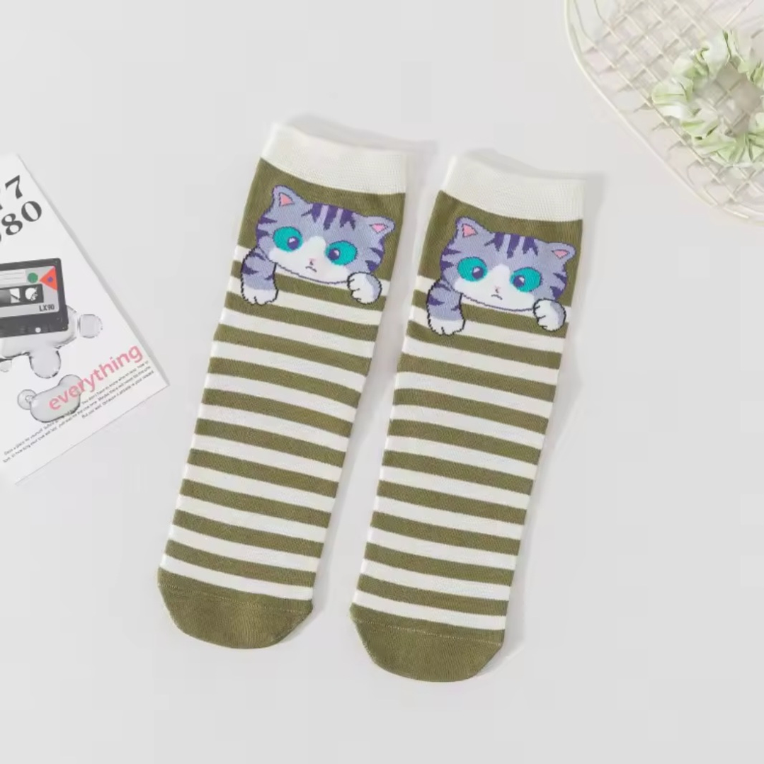 Calcetines Gatos Divertidos 9