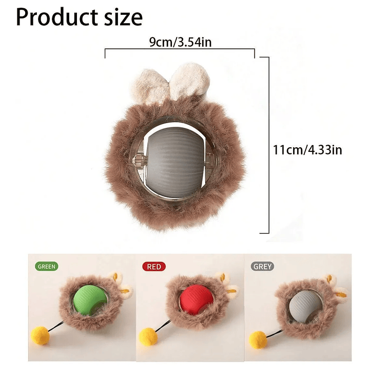 Pelota Interactiva con Movimiento Automático  4