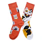 Calcetines Gato Maneki Neko - Miniatura 3