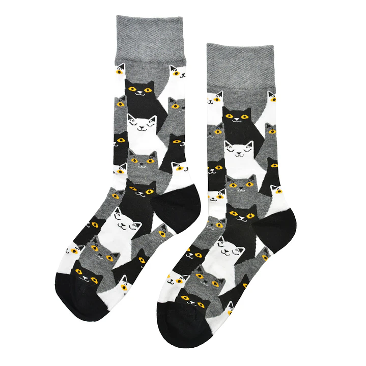Calcetines Gatos Felices  2