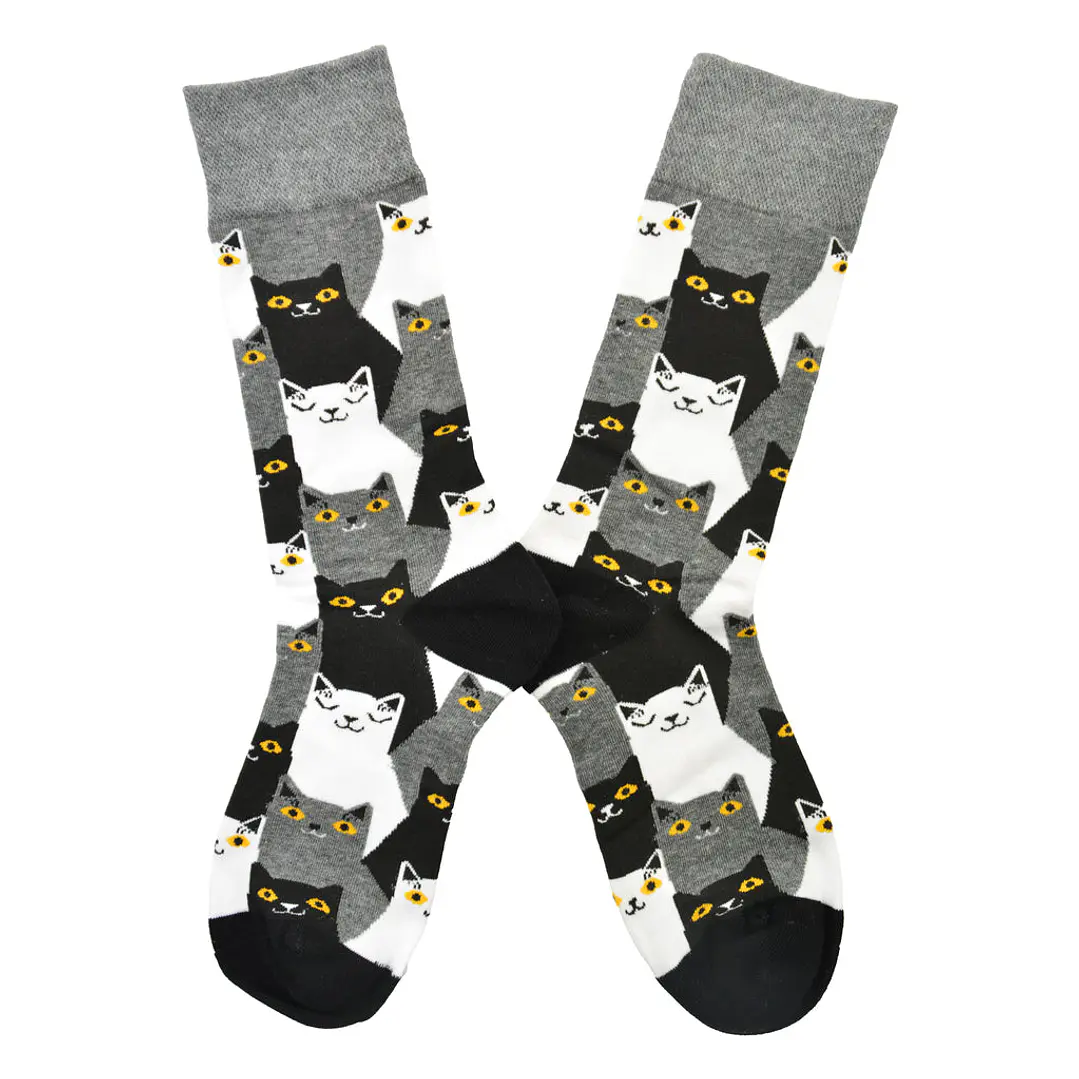 Calcetines Gatos Felices  3