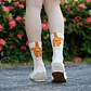 Calcetines Gato Naranja Bolitas - Miniatura 2