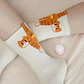Calcetines Gato Naranja Bolitas - Miniatura 3