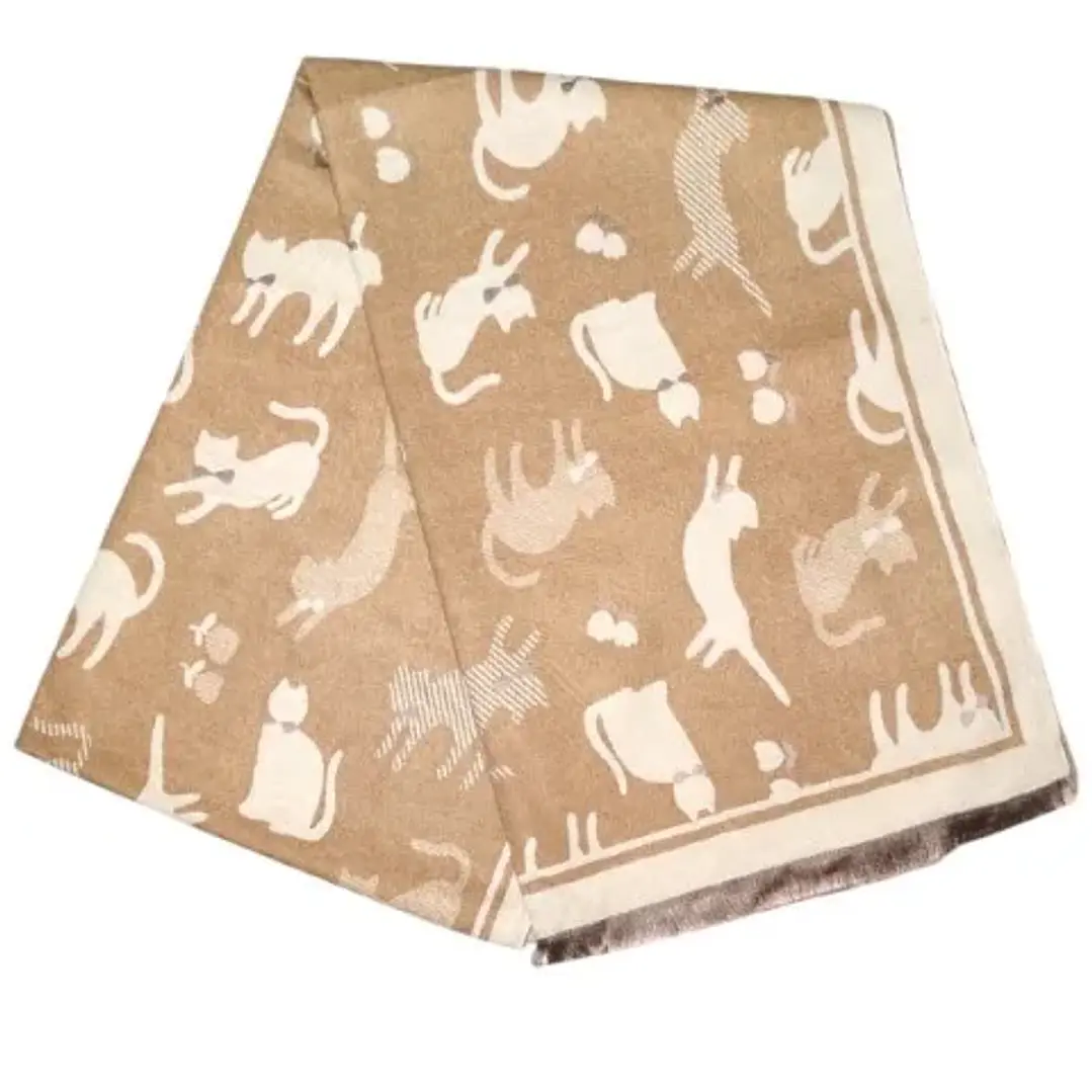 Maxi Bufanda diseño Gatos 3