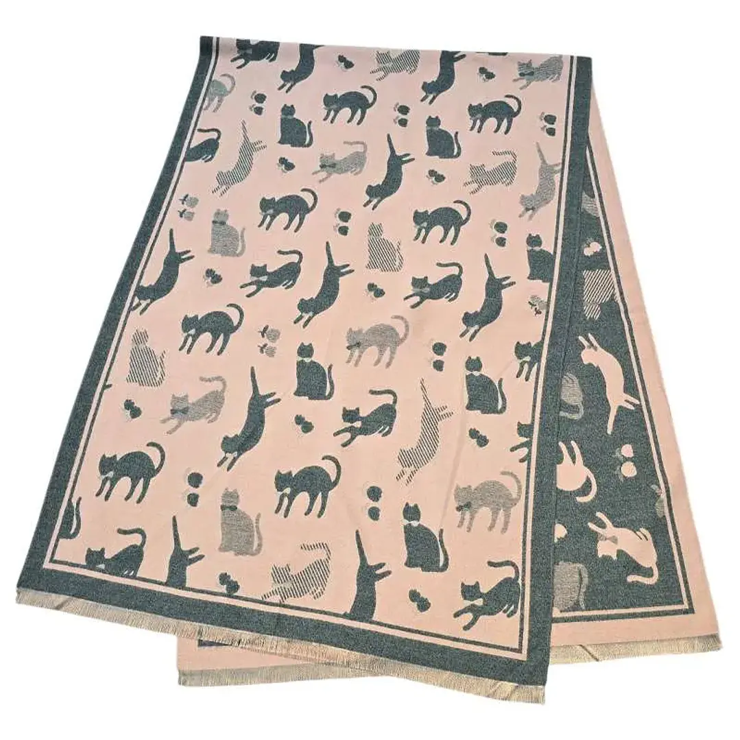 Maxi Bufanda diseño Gatos 5