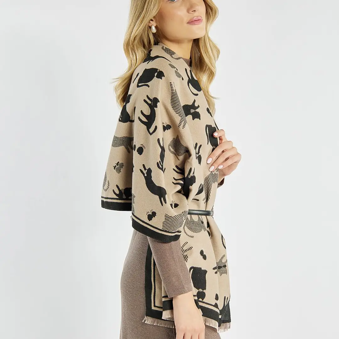 Maxi Bufanda diseño Gatos 7