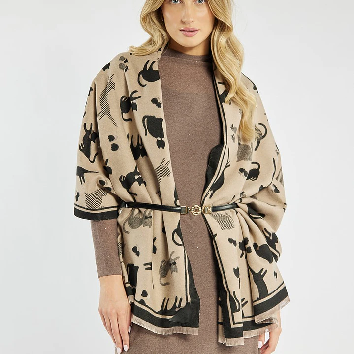 Maxi Bufanda diseño Gatos 10