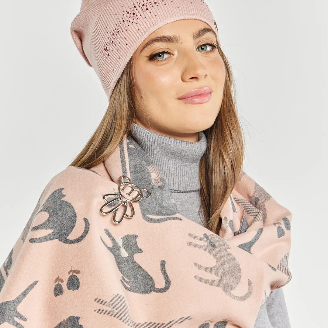 Maxi Bufanda diseño Gatos 12