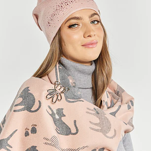 Maxi Bufanda diseño Gatos