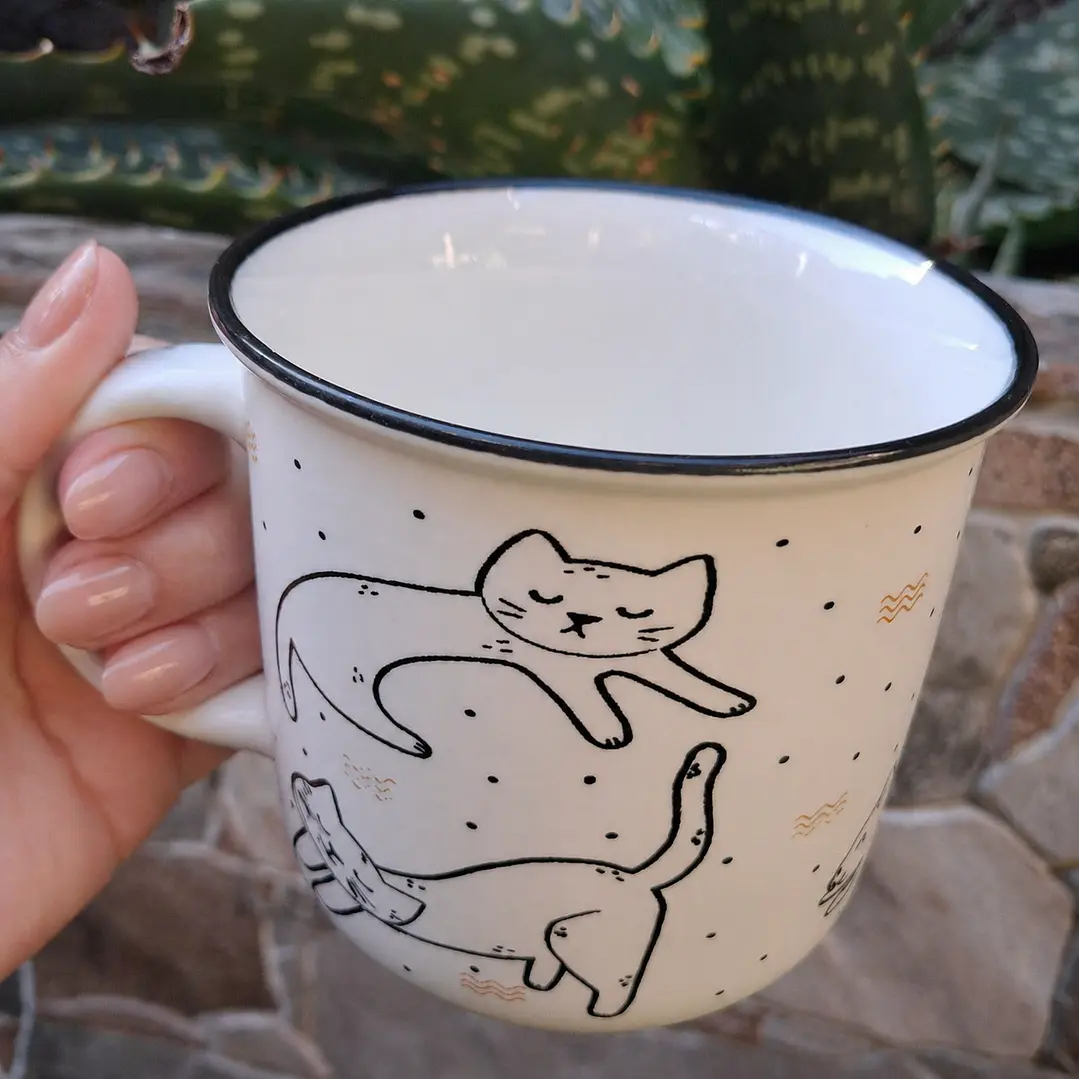 Tazón de Cerámica Gatos 5