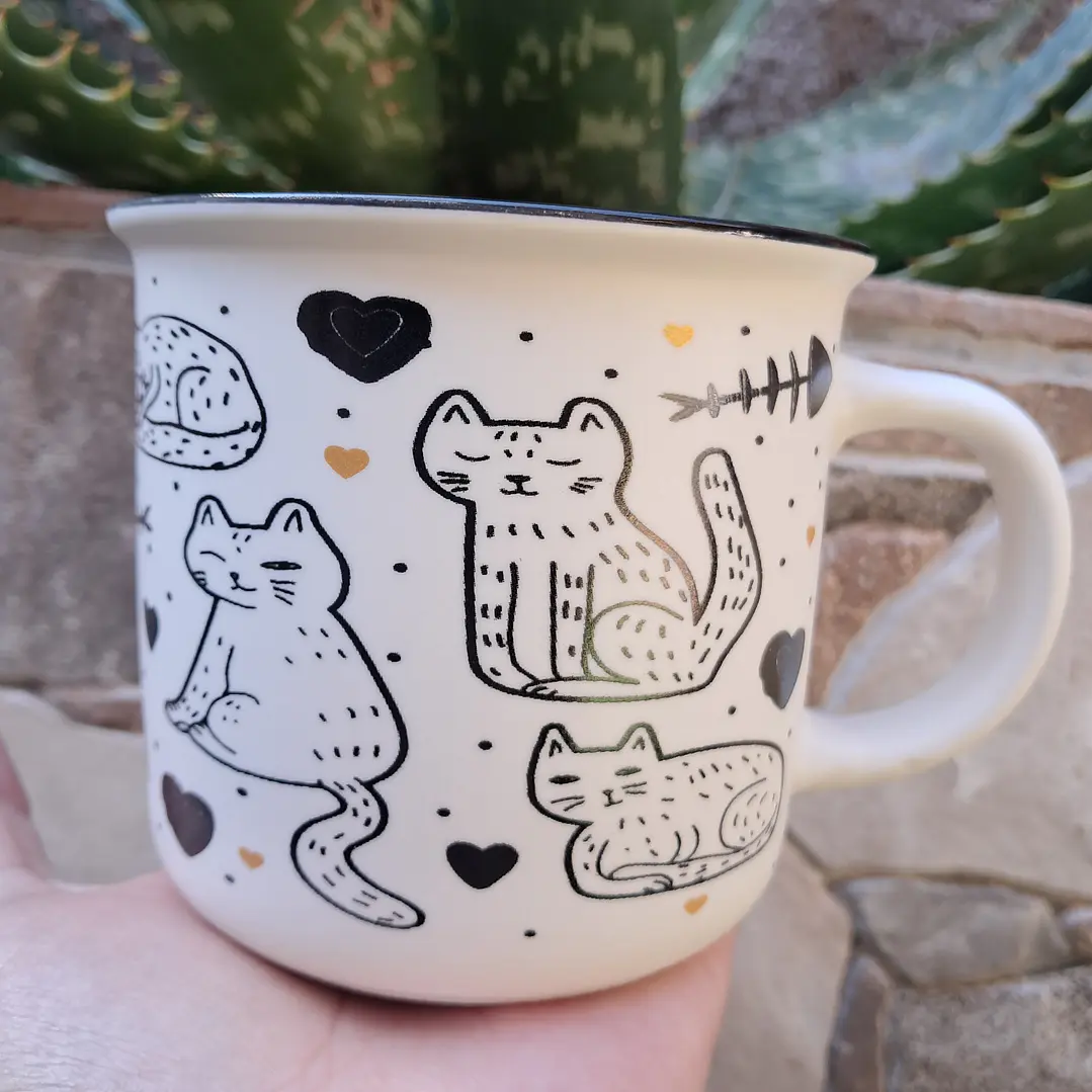 Tazón de Cerámica Gatos 1