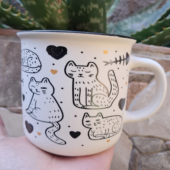 Tazón de Cerámica Gatos 1