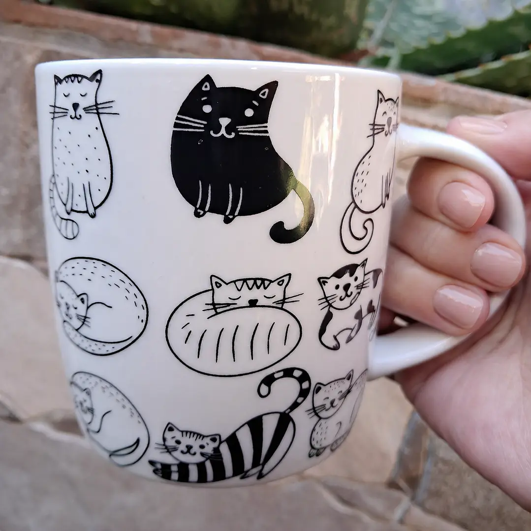Tazón de Cerámica Gatitos  2