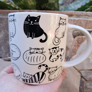 Tazón de Cerámica Gatitos 