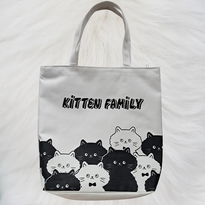 Bolso Gatos Kitten Family  1
