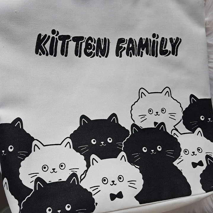 Bolso Gatos Kitten Family  2