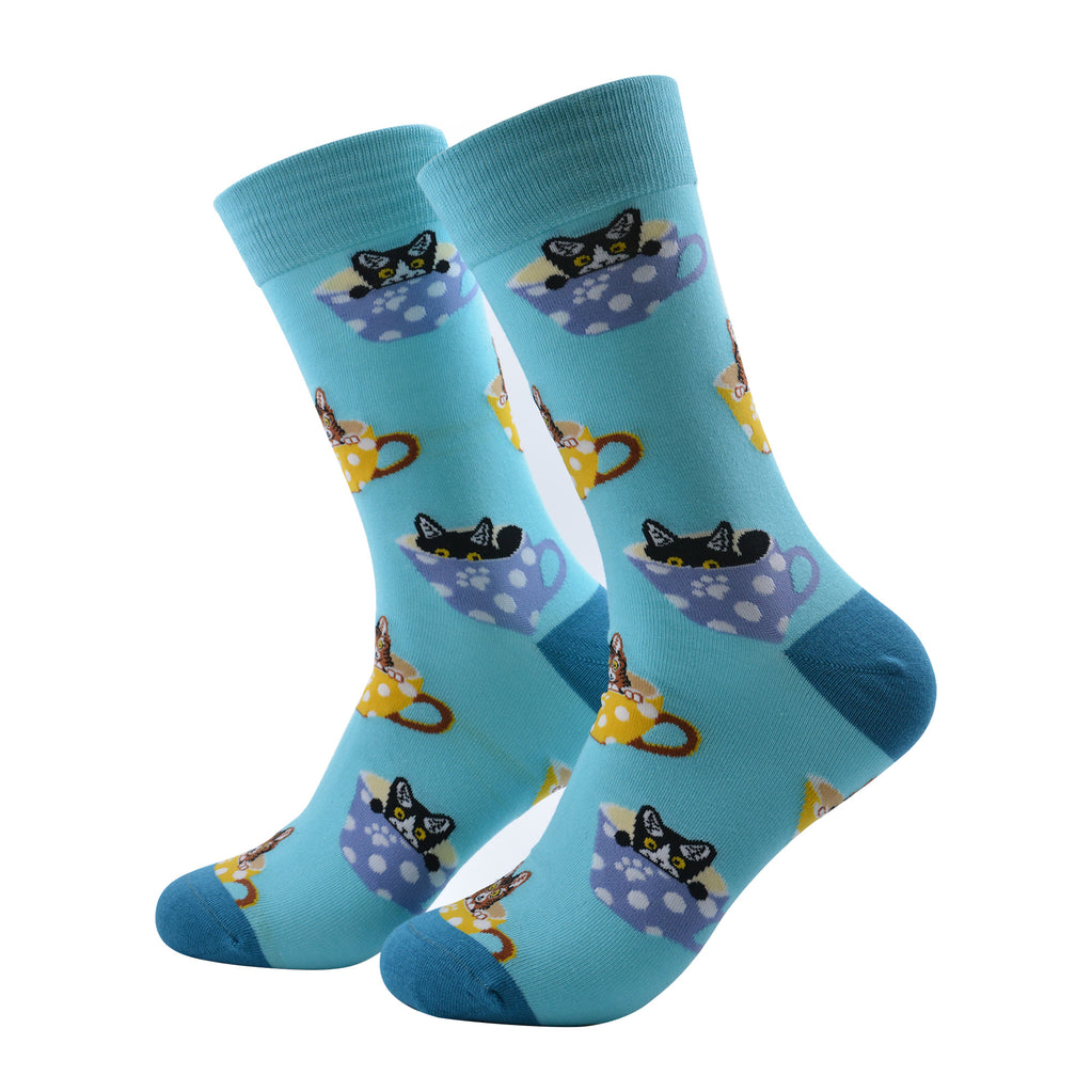 Pijama mujer gatos en tazas polar
