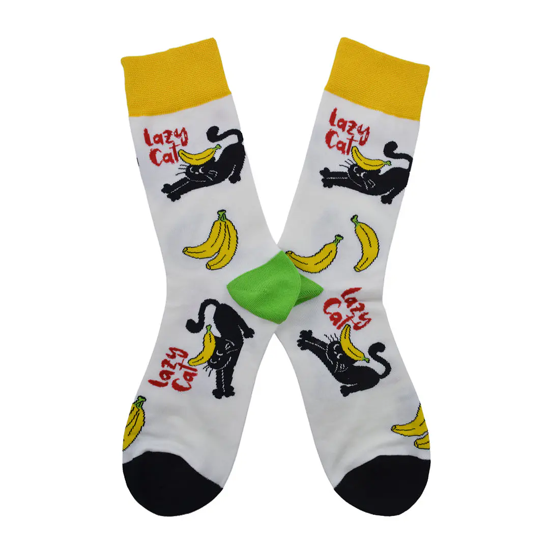 Calcetines Gato Negro Lazy Cat 2