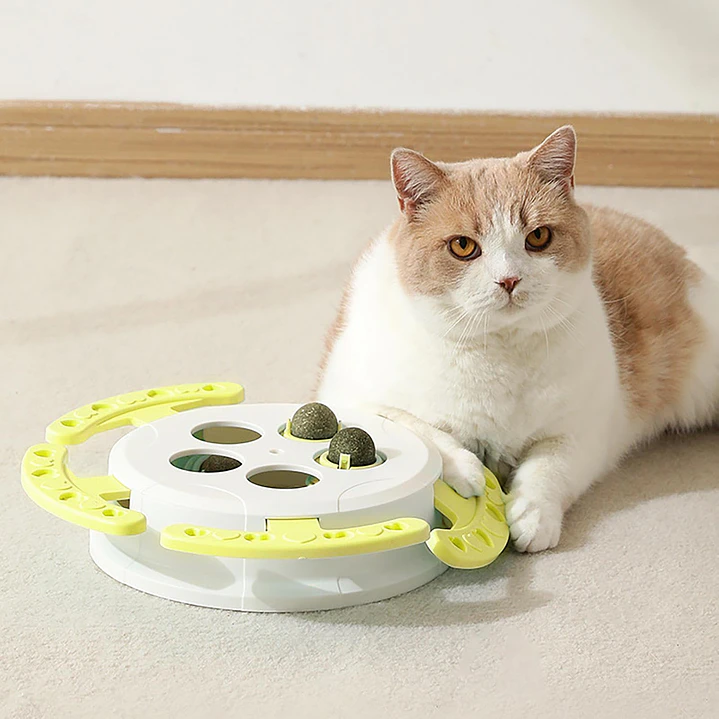 Juguete Interactivo con Catnip para Gatos  4