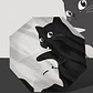 Paraguas de Cartera Gatos Yin Yang - Miniatura 1
