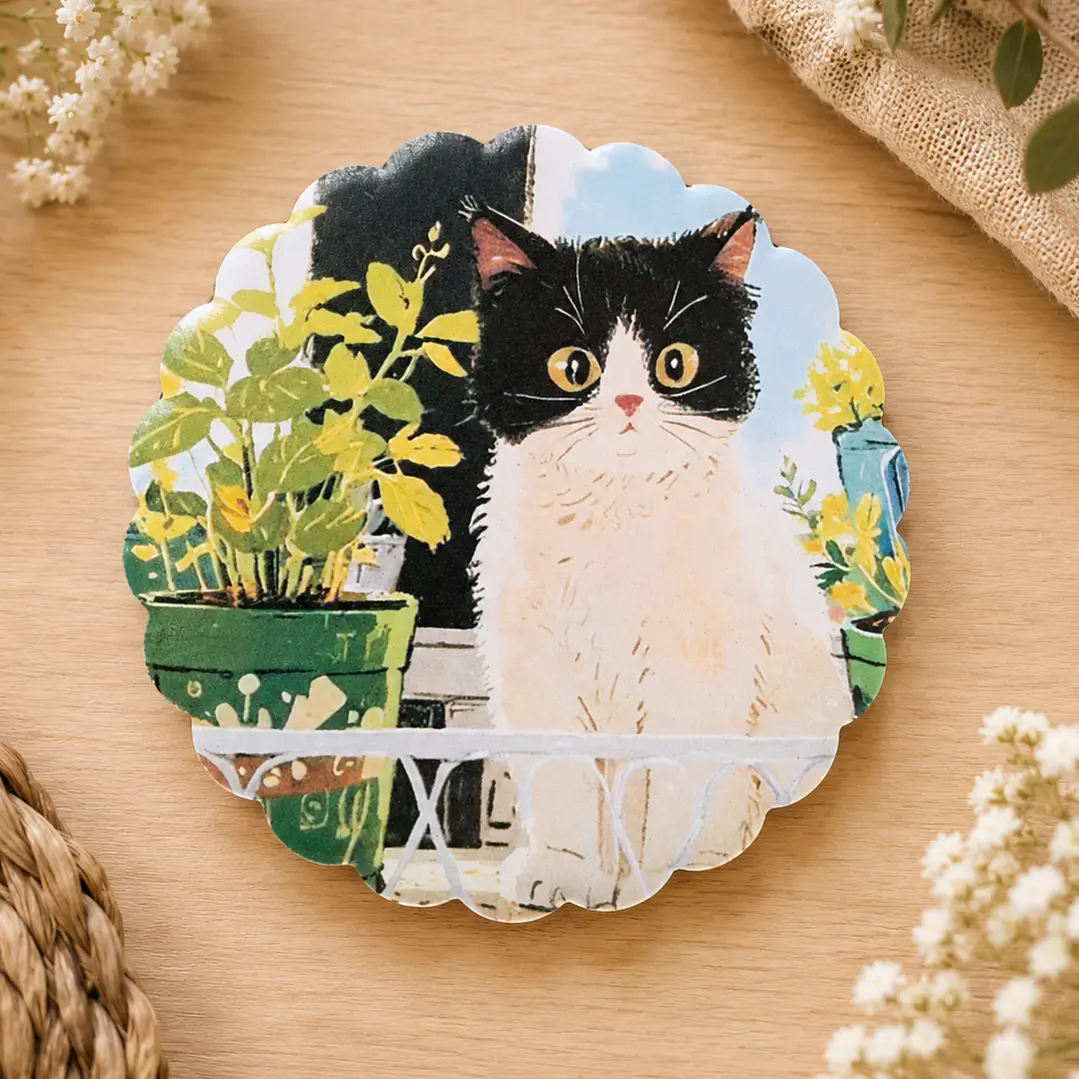 Posavasos Gatos Cute 2