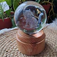 Lámpara Led Esfera de Cristal Giratoria  - Miniatura 4