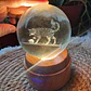 Lámpara Led Esfera de Cristal Giratoria  - Miniatura 1