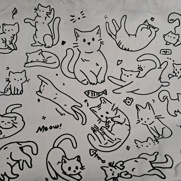 Bolso Muchos Gatitos 4