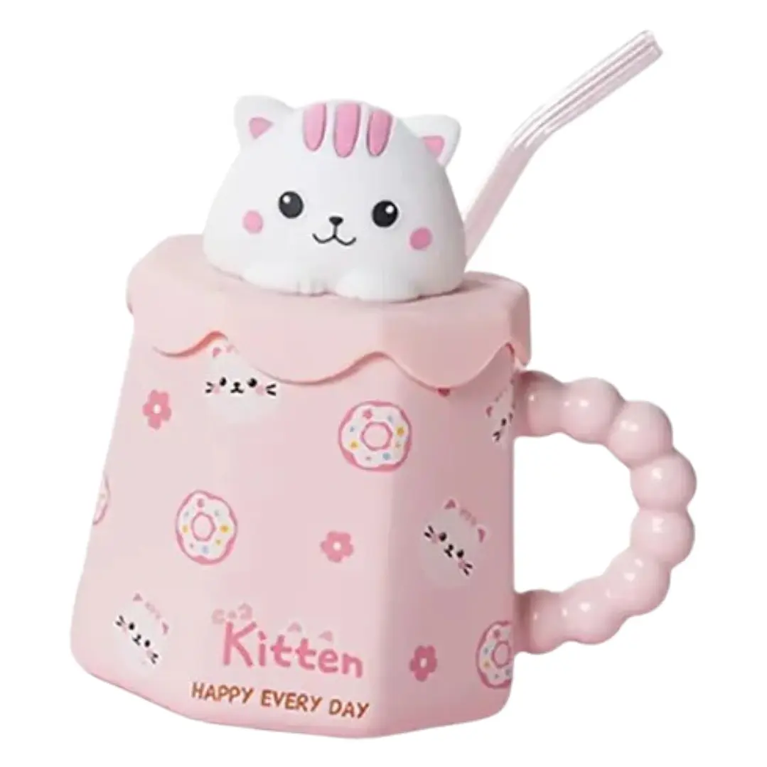 Tazón Gatito Blanco  5