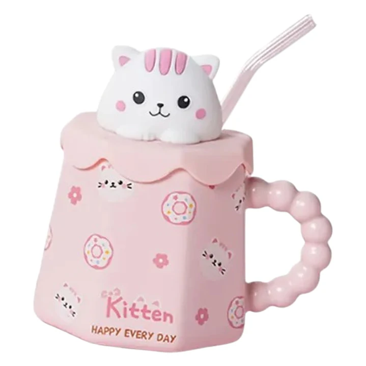 Tazón Gatito Blanco  5
