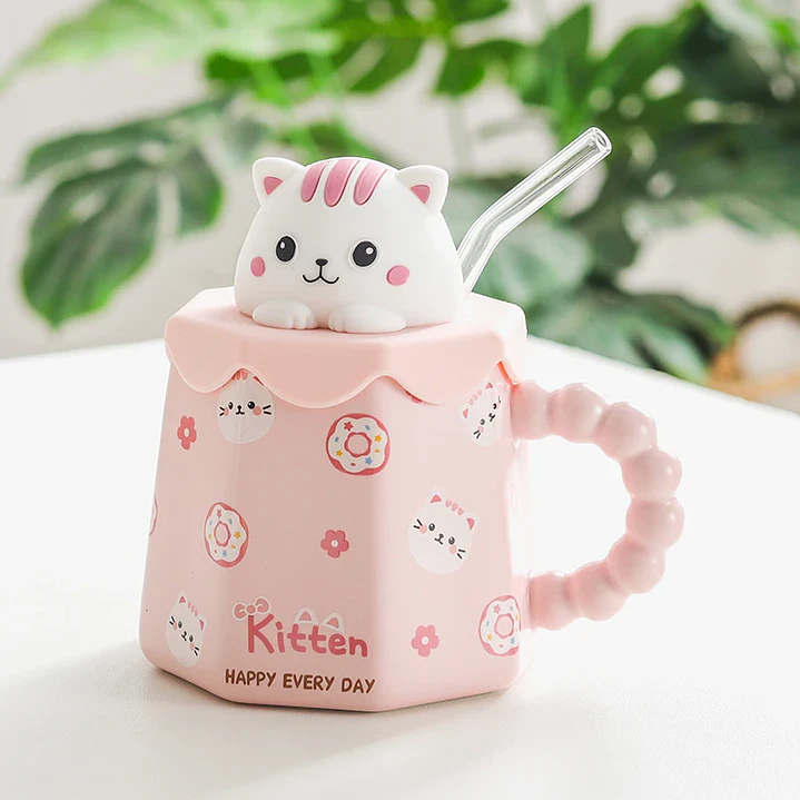 Tazón Gatito Blanco  1