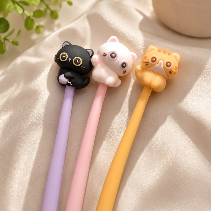 Lápiz de silicona Gatito 2