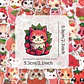 Stickers Gatos Frutillas - Miniatura 2