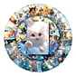 Stickers Gatos Cute - Miniatura 1