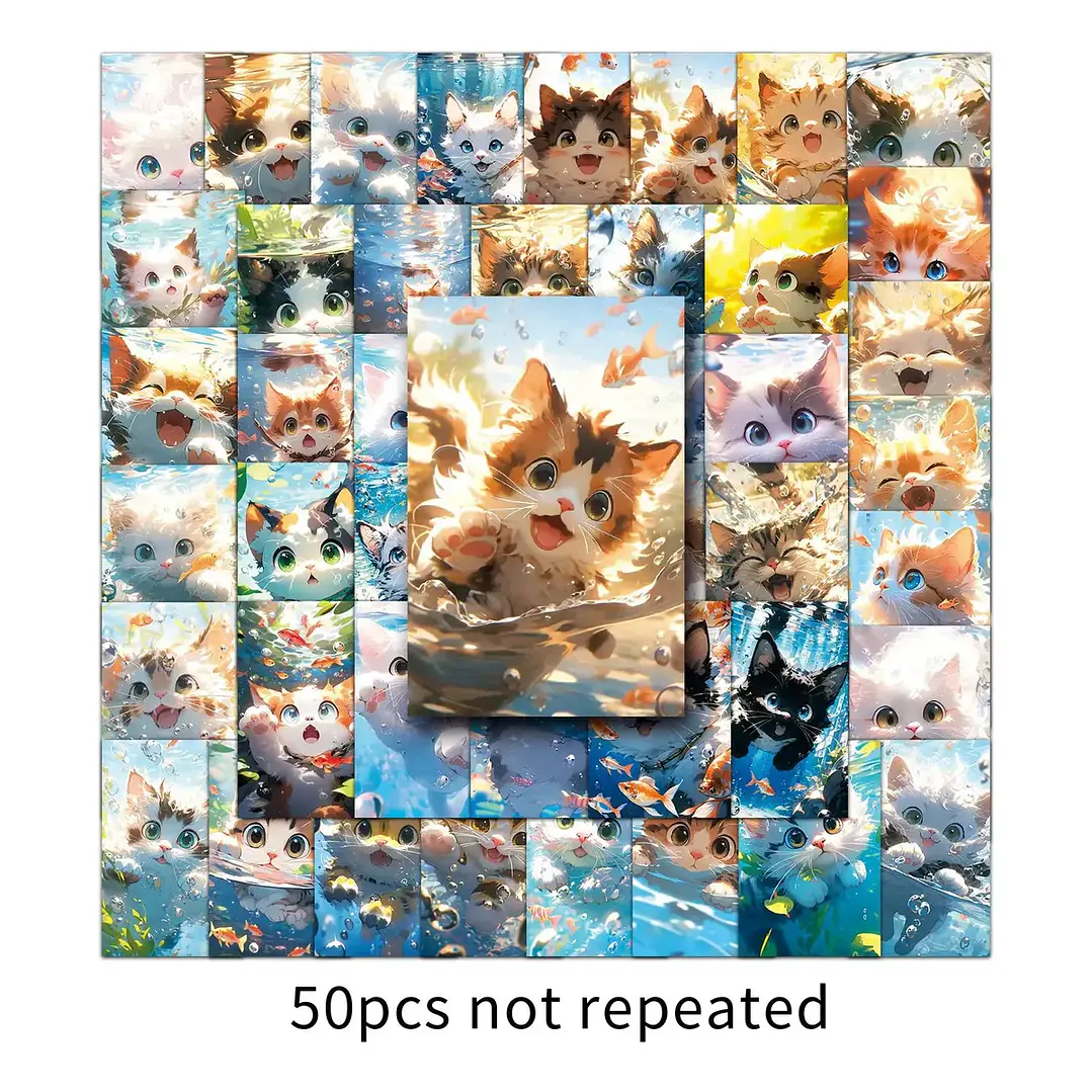 Stickers Gatos Cute 3