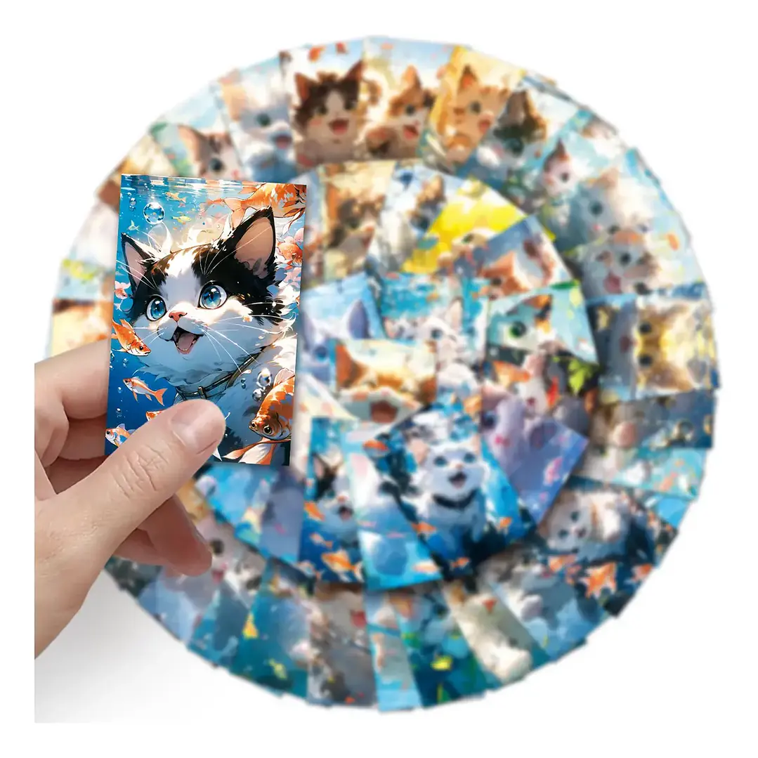 Stickers Gatos Cute 4