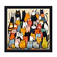 Pañuelos de Satín diseños Gatos - Miniatura 3