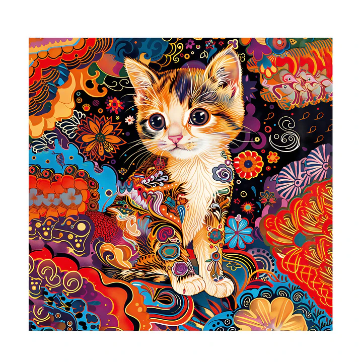 Pañuelos de Satín diseños Gatos 4
