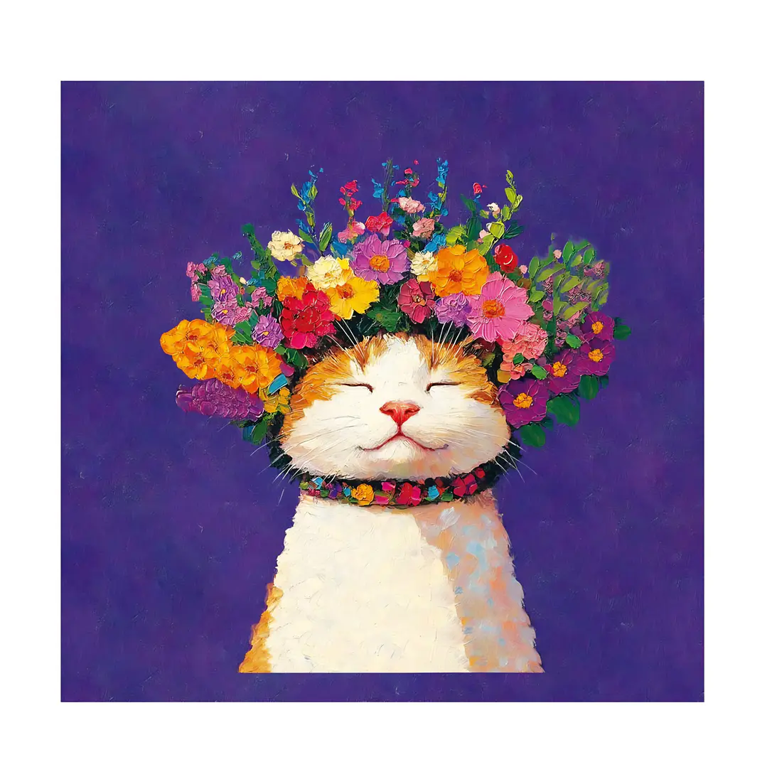 Pañuelos de Satín diseños Gatos 5