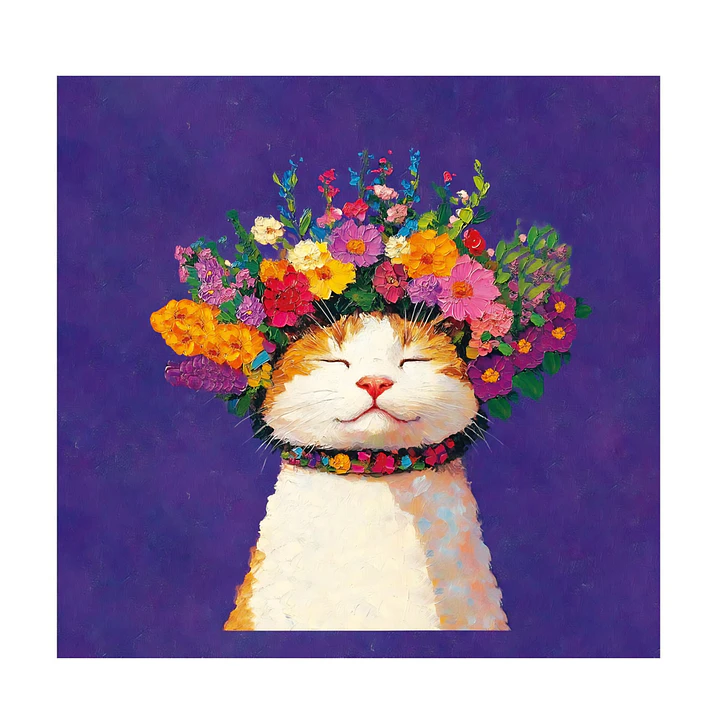 Pañuelos de Satín diseños Gatos 5