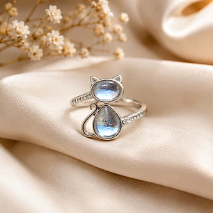 Anillo Fantasía Gato
