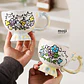 Taza Gatos y Flores  - Miniatura 1