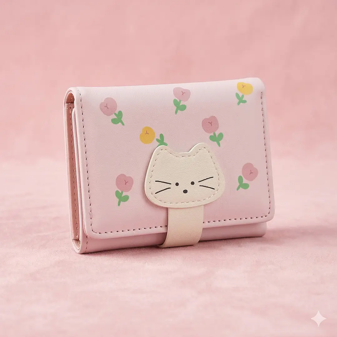 Billetera broche de Gato 6
