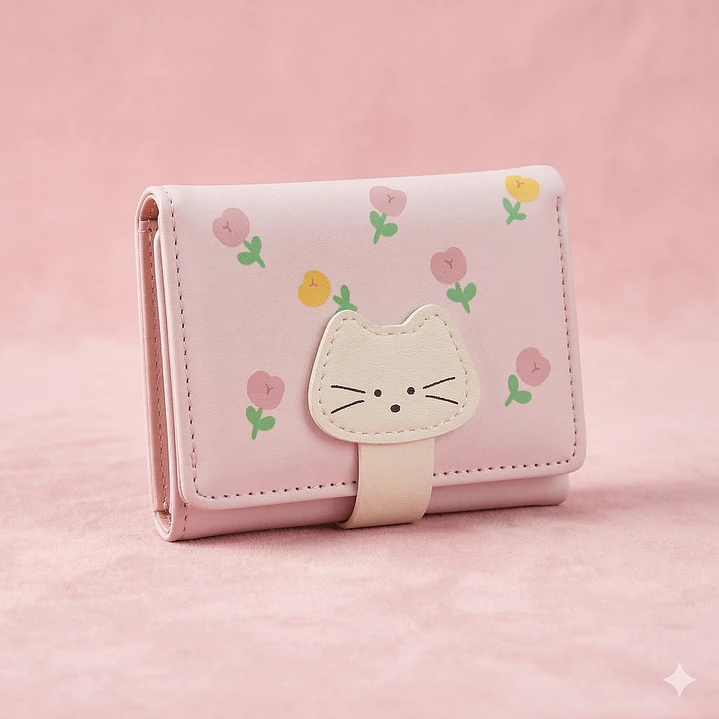 Billetera broche de Gato 6